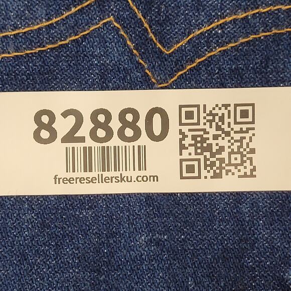 Vintage 80s Wrangler Jeans Womens 2 26x32 Medium-Wash Fraying USA - Picture 4 of 16